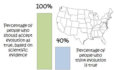 100 percent should accept evolution