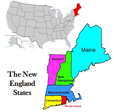 NewEnglandStatesInTheUSA