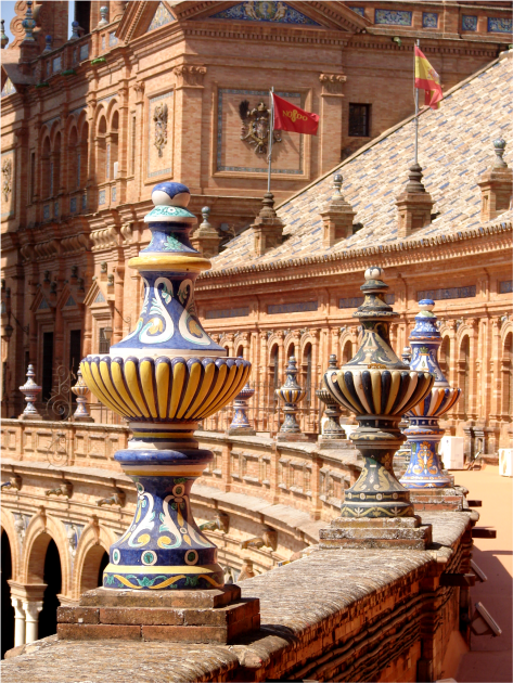 F - Plaza de Espanha - Seville - Photo G-Paz-y-Mino-C 2015