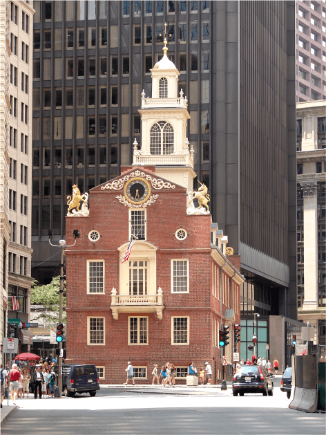 Front of the Old State House Boston - Photo G-Paz-y-Mino-C 2010