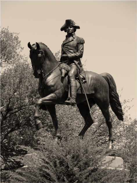 George Washington Monument Boston Photo G-Paz-y-Mino-C 2010