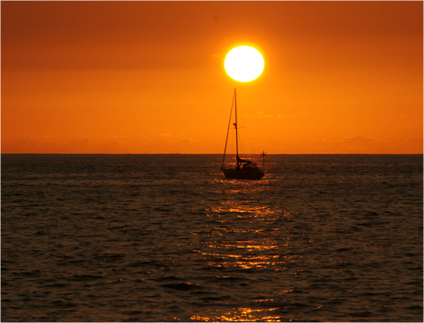 Sunset Big Island Photo G-Paz-y-Mino-C Hawaii 2012