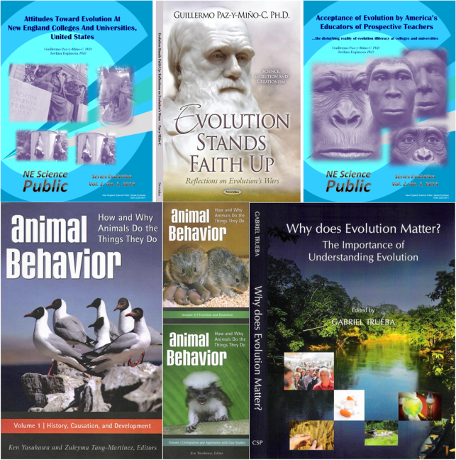 Journal Book Covers Paz-y-Mino-C Espinosa Articles