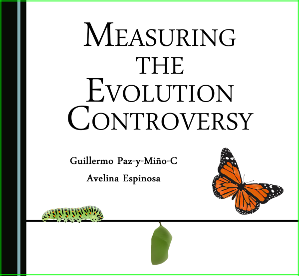 Small-Cover Book Measuring Evolution Controversy Paz-y-Mino-C & Espinosa 2016