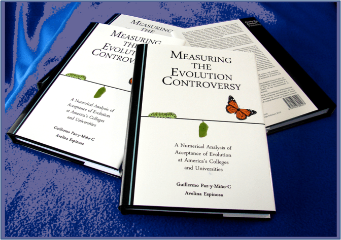 Measuring The Evolution Controversy - FourBooks - Paz-y-Mino-C & Espinosa 2016