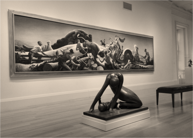 ACHELOUS AND HERCULES and ONE AND ANOTHER National Portrait Gallery - Photo G-Paz-y-Mino-C 2016