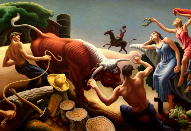 Close up ACHELOUS AND HERCULES National Portrait Gallery - Photo G-Paz-y-Mino-C 2016